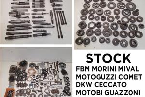 Stock ricambi moto epoca 60-70's nuovi usati