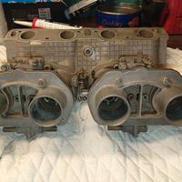 collettore+carburatori Weber 40 fiat 124