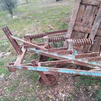 Aratro 5 ombrette vomeri Torre molleggiate