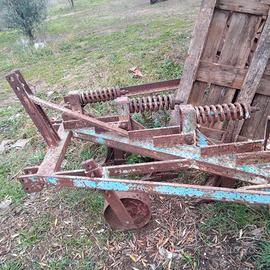 Aratro 5 ombrette vomeri Torre molleggiate