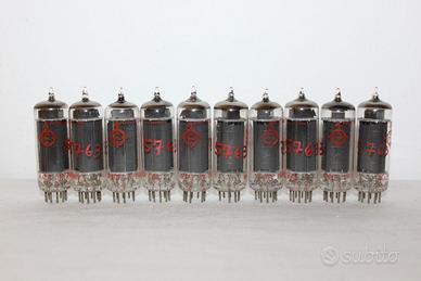 Dieci Pezzi Valvole 5763 ( 6062 ) NATIONAL N.O.S