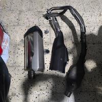 scarico completo originale africa twin 1000