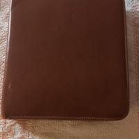 trousse maschile  da viaggio  in  pelle   vintage
