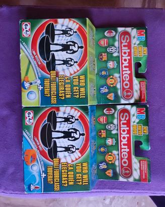 Subbuteo MB 2004 - Due Confezioni Nuove.