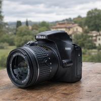Nikon D3500 18-55 | ottime c.  + SD 32GB e borsa