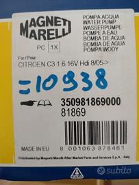 Pompa acqua Magneti Marelli 350981869000