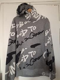 Felpa XXL New Mentality con cappuccio