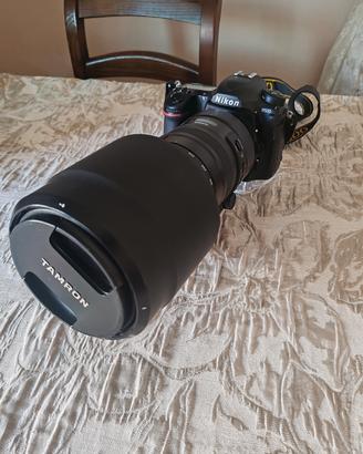 Nikon D500 + Teleobiettivo Tamron 150-600mm 
