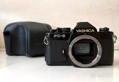 Yashica FX3, revisionata da MPR, in garanzia.