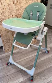 SEGGIOLONE PEG-PEREGO Prima Pappa Green Verde Mint