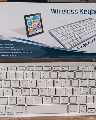 WIRELESS KEYBOARD TASTIERA BLUETOOTH 