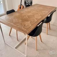 Tavolo da pranzo grande stile industriale NUOVO