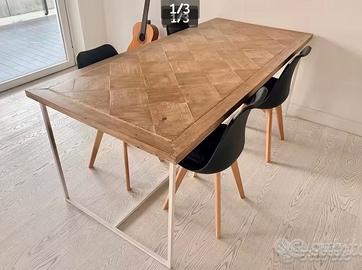 Tavolo da pranzo grande stile industriale NUOVO