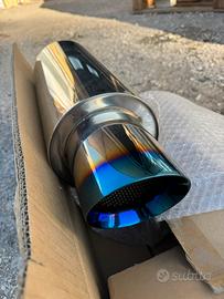 Terminale universale scarico 76mm