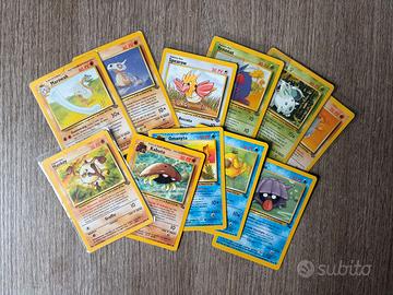 Lotto carte Pokémon vintage Jungle + Fossil