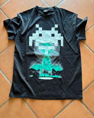 T-Shirt SPACE INVADERS - Taglia L