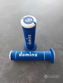 MANOPOLE MOTO SCOOTER DOMINO BIANCO BLUE