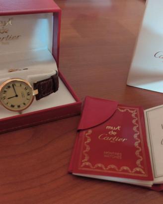 Cartier Must de Cartier Vermeil Vintage