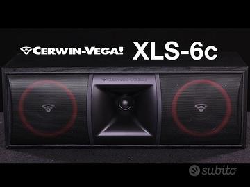 Cerwin Vega canale Centrale home theatre xls 6c