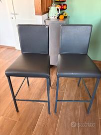 Sgabelli Calligaris grigio scuro