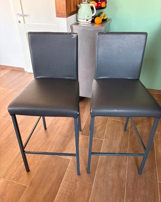 Sgabelli Calligaris grigio scuro