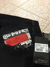 Jeans Dsquared con etichetta uomo
