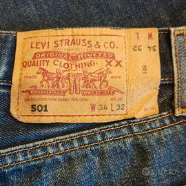 jeans levis anni 80 originale