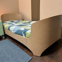 2 Letti Leander Classic Legno e Bianco