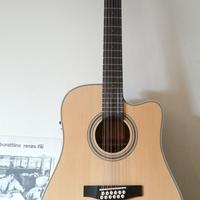 chitarra 12 corde GOLDWOOD mai suonata da vetrina