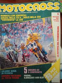  rivista MOTOCROSS numero 5 del 1984