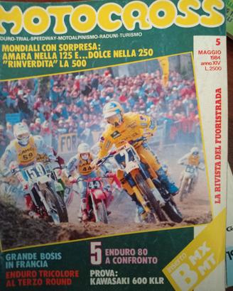  rivista MOTOCROSS numero 5 del 1984