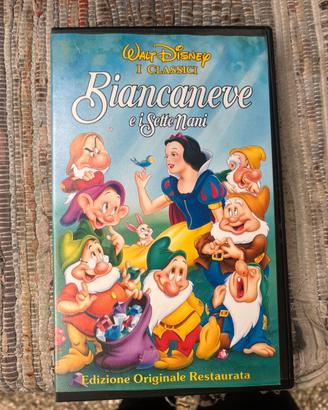 Videocassetta Biancaneve e i sette nani