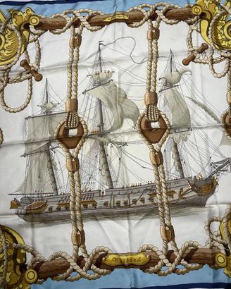 Foulard Hermès vintage seta
