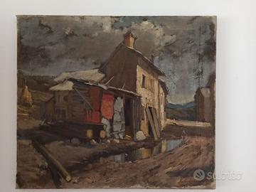 Emil Lindenfeld Paesaggio Pastorale