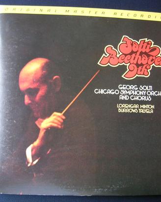 BEETHOVEN SYMPHONY n. 9 SOLTI 2 LP MFSL