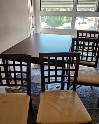 Tavolo Calligaris + 4 sedie Calligaris
