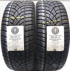 2 GOMME 205 50 17 DUNLOP A56675