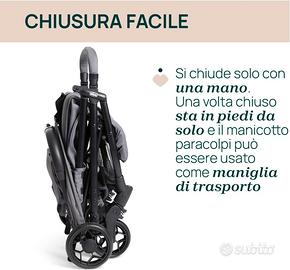 Chicco Urbino Passeggino Leggero 0-22 kg, Chiusura