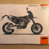 Libretto uso e manutenzione KTM 690 smc R