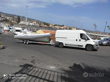 Trasporto gommoni/barche