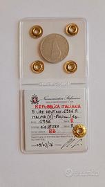 Repubblica italiana 5 lire 1956 bb