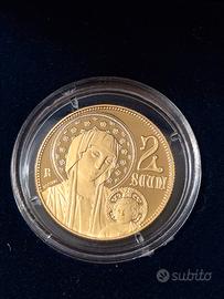 2 Scudi Oro Rep.S.Marino