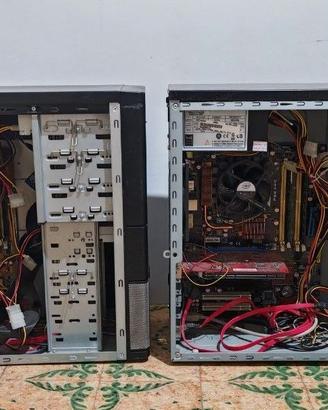 2 PC Desktop + Monitor ASUS