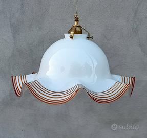 Lampadario in vetro di Murano 