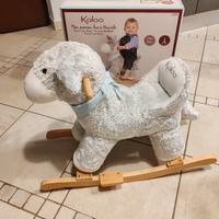 kaloo peluche regliss Asinello a Dondolo