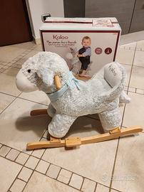 kaloo peluche regliss Asinello a Dondolo
