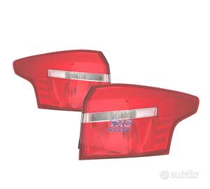 FANALI FORD FOCUS SW 14-17 ROSSO BIANCO