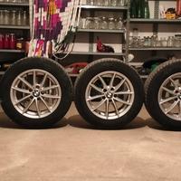 gomme Bridgestone invernali e 4 cerchi BMW X 3  17