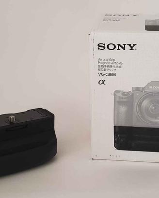 Sony VG-C3EM Impugnatura Sony Alpha 7M3, 7RM3 e 9