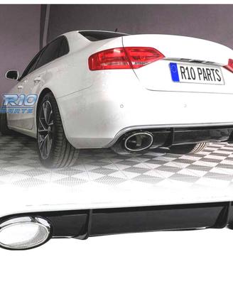 DIFFUSORE AUDI A4 B8 07-11 LOOK RS4